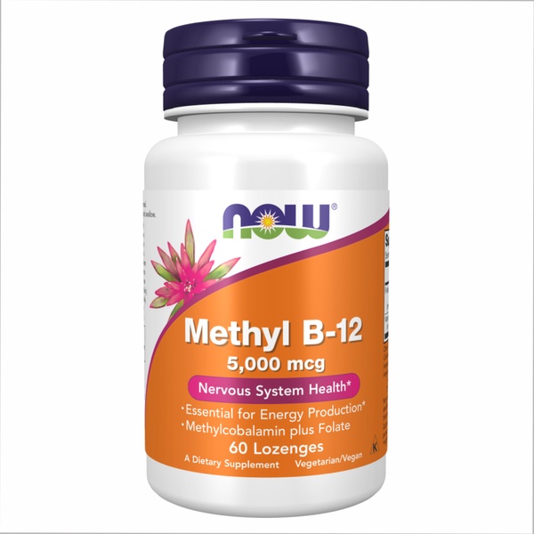 (12.02 Очікування) Methyl B-12 5000mcg - 60 loz