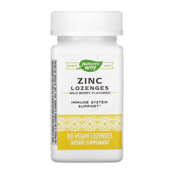 (20.02 Очікування) Zinc - 60 lozenges