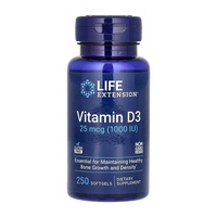 Vitamin D3 25 mcg (1000 IU) - 250 softgels
