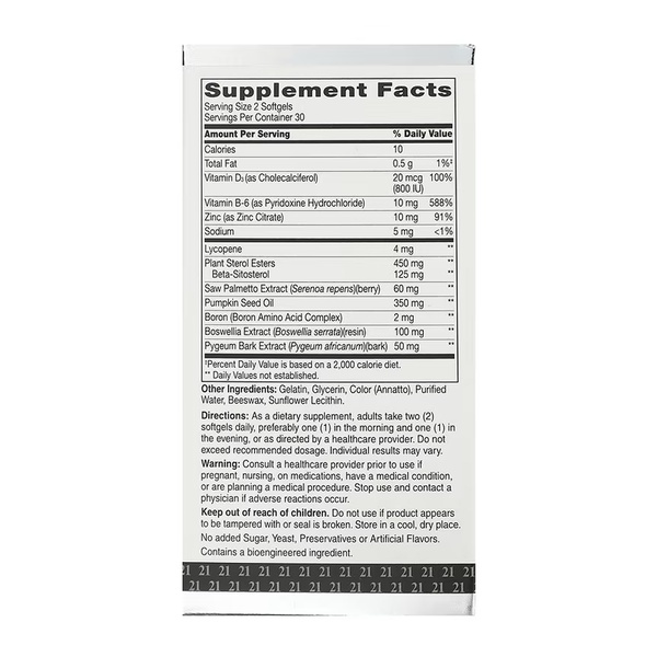 Prostate Health - 60 softgels