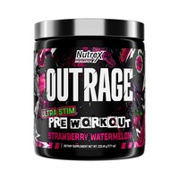 Outrage High‑Stim Pre‑Workout - 30 servings Strawberry Watermelon