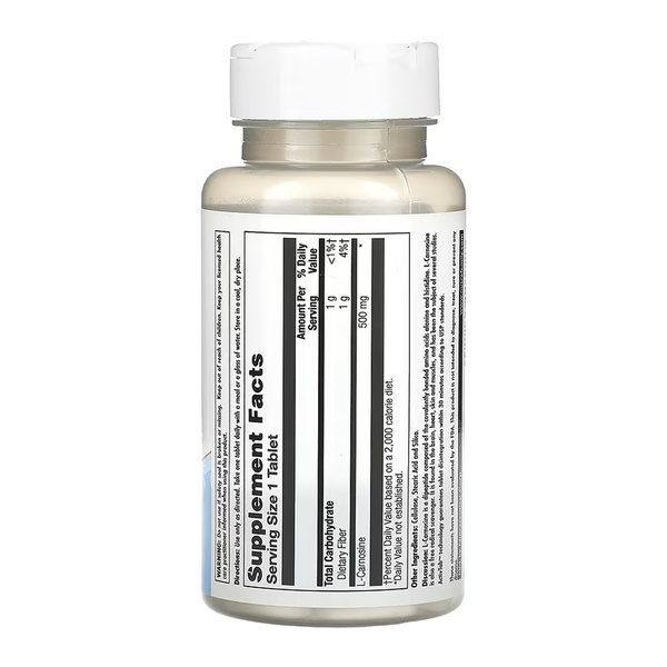 L-Carnosine 500mg - 30 caps