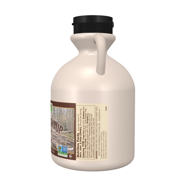 (12.02 Очікування) Maple Syrup Organic Grade A Dark Color - 473 ml