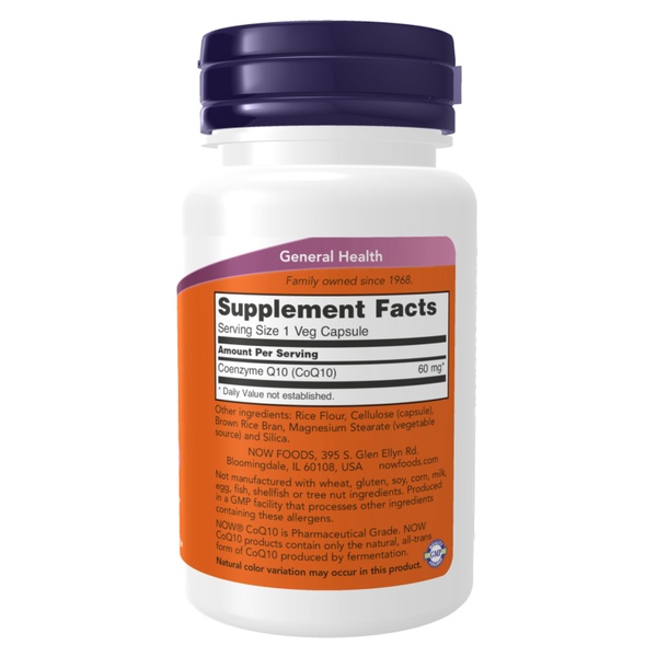 CoQ10 60mg - 60vcaps