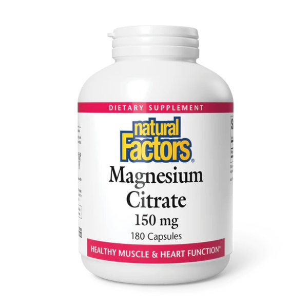 Magnesium Citrate 150mg - 180 caps (Пошкоджена банка)