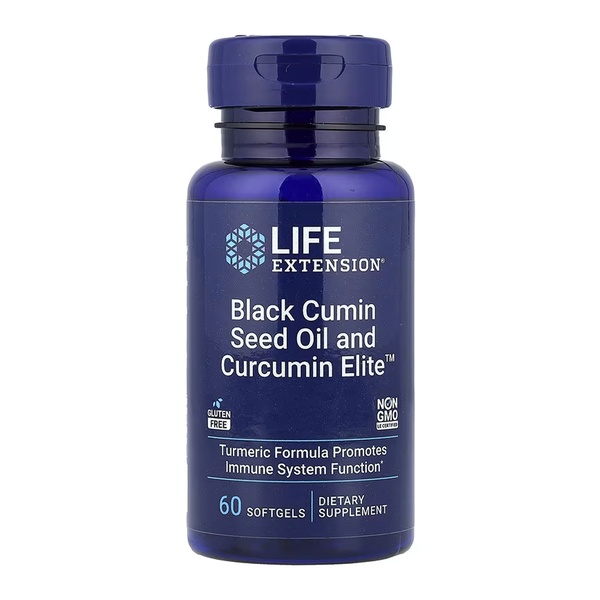 Black Cumin Seed Oil and Curcumin Elite™ - 60 softgels