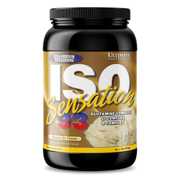 ISO Sensation 2lb - 910g Banana Ice Cream
