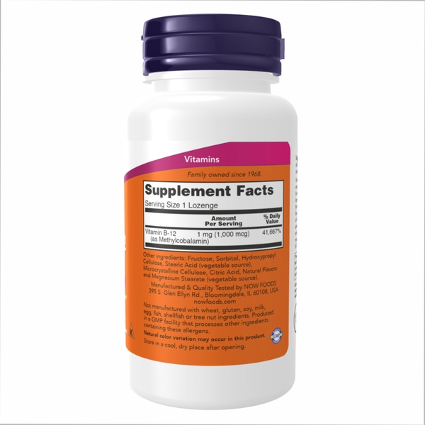 (12.02 Очікування) Methyl B-12 1000mcg - 100 lozenges