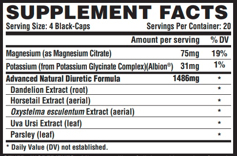 Lipo-6 Black Diuretic - 80ct