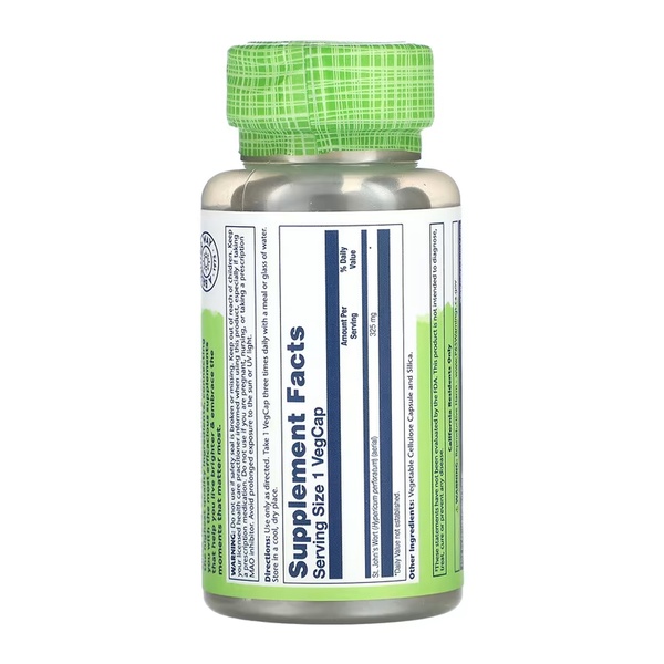 St. John's Wort Aerial 325mg - 100 vcaps