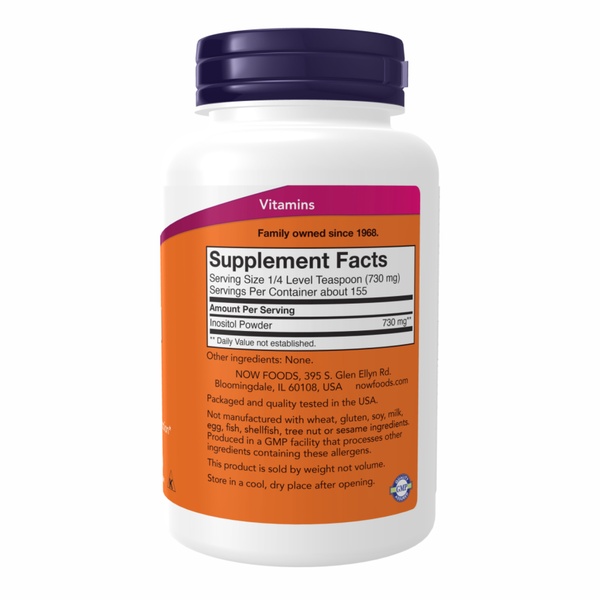 (12.02 Очікування) Inositol Powder - 4 oz