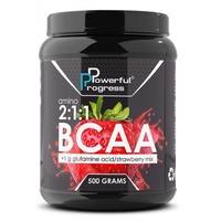 BCAA 2:1:1 + Glutamine - 500g Strawberry