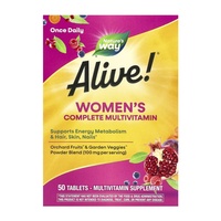 (20.02 Очікування) Alive!® Women's Complete Multivitamin - 50 tabs