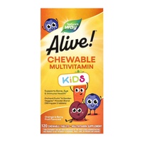 Alive! Children's Chewable Multivitamin - 120 tabs Orange and Berry (Пошкоджена банка)