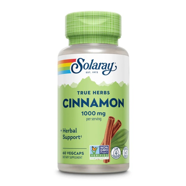 Cinnamon Bark 1000mg (2 serv. of 500mg) - 60 vcaps