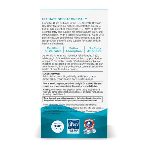 Ultimate Omega One Daily - 30 softgels