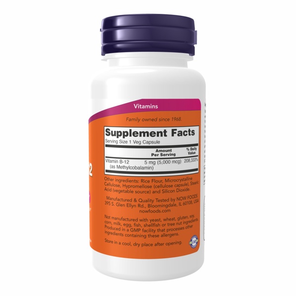 (12.02 Очікування) Methyl B-12 5,000mcg - 90 vcaps