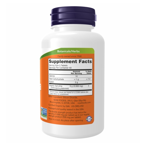 (12.02 Очікування) Spirulina 1000mg - 240 tabs