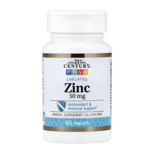 Zinc Chelated 50 mg - 60 tabs