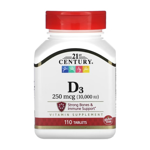 D3 250 mcg (10,000 IU) - 110 tabs