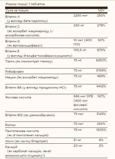 Formula VM-75® - 60 tabs