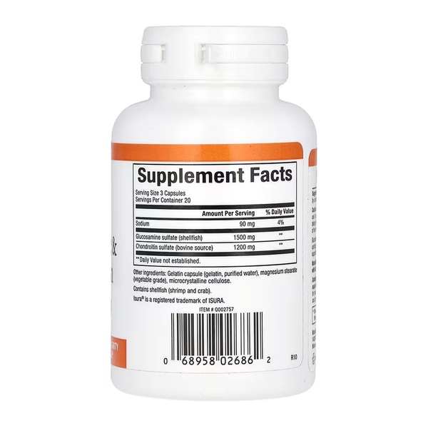 Glucosamine Chondroitin 900mg - 60 caps