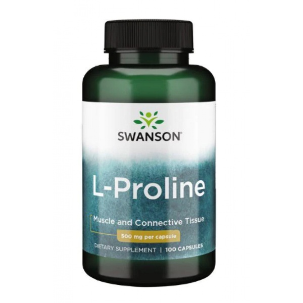 L-Proline 500mg -100 caps